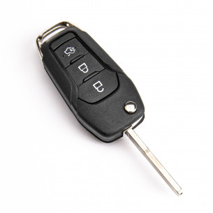 Ford Flip Key Cover With 3 Buttons