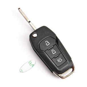 Ford Flip Key Cover With 3 Buttons