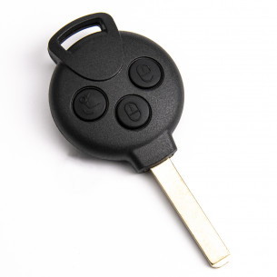 Smart Car Key Case With 3 Buttons