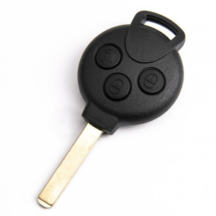 Smart Car Key Case With 3 Buttons