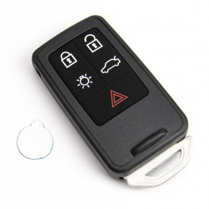 Volvo Remote Key Cover With 5 Buttons