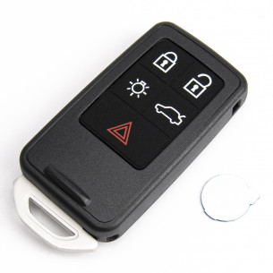 Volvo Remote Key Cover With 5 Buttons