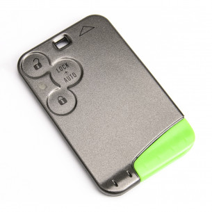 Key Cover Smart Card with 3 Buttons for Renault