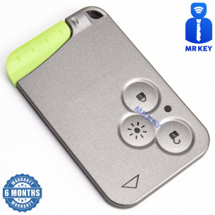 Key Cover Smart Card with 3 Buttons for Renault