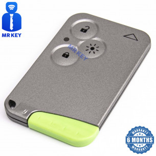 Key Cover Smart Card with 3 Buttons for Renault