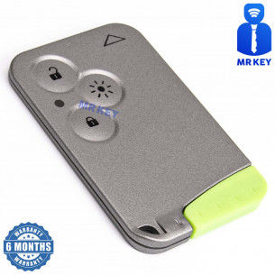 Key Cover Smart Card with 3 Buttons for Renault