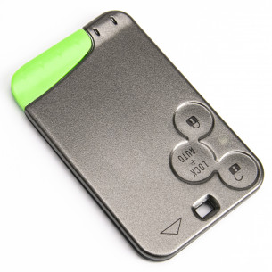 Key Cover Smart Card with 3 Buttons for Renault