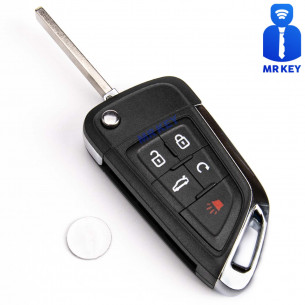 Key Cover Upgrade Kit For Opel With 5 Buttons