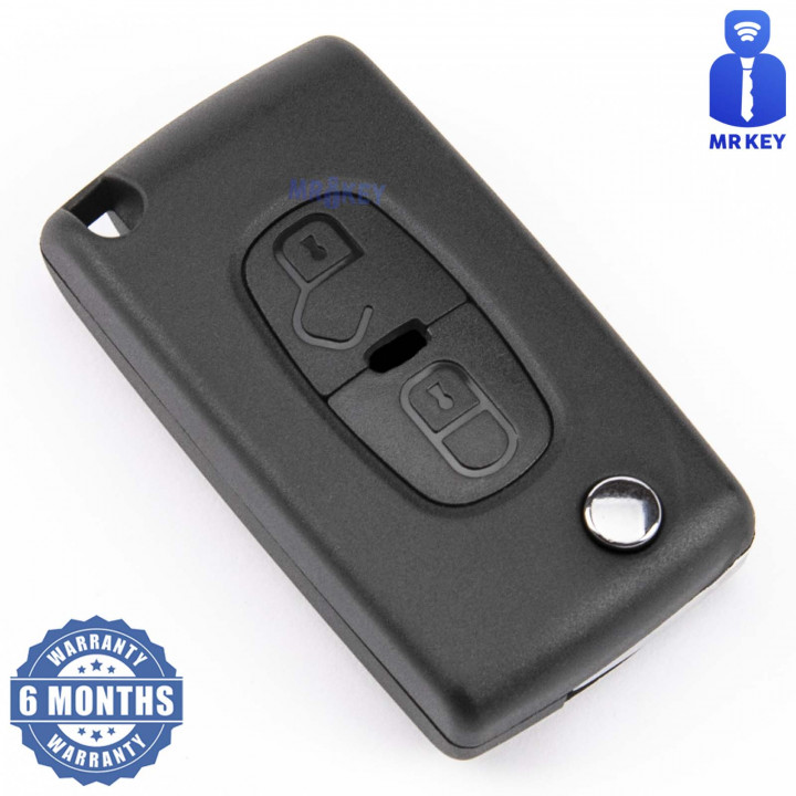 Citroen C-Crosser Key Cover With 2 Buttons