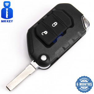 Key Cover With 2 Buttons for Jeep