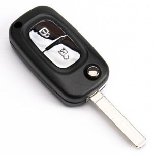 Key Cover With 2 Buttons for Renault