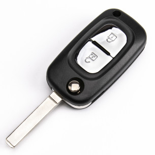 Key Cover With 2 Buttons for Renault