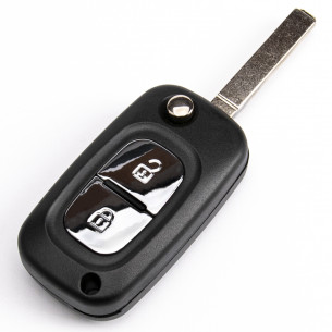 Key Cover With 2 Buttons for Renault