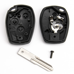 Key Cover With 2 Buttons for Renault