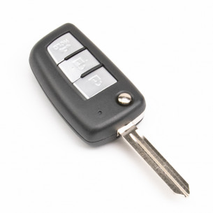 Key Cover With 3 Buttons for Nissan