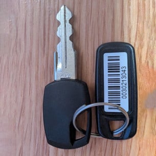 Key for Giant LIV Momentum E-Bike Battery locks for EnergyPak battery