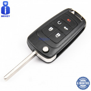 Chevrolet Flip Key Housing With 5 Buttons