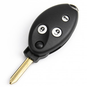 Citroen Flip Key Shell With 3 Buttons