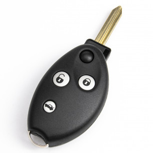 Citroen Flip Key Shell With 3 Buttons