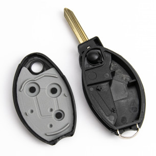 Citroen Flip Key Shell With 3 Buttons