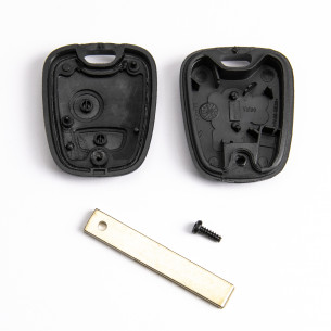 Peugeot Key Shell With 2 Buttons