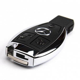 Mercedes Remote Key Shell With 3 Buttons