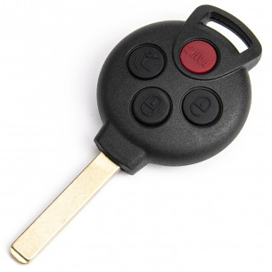 Smart Car Key Shell With 4 Buttons