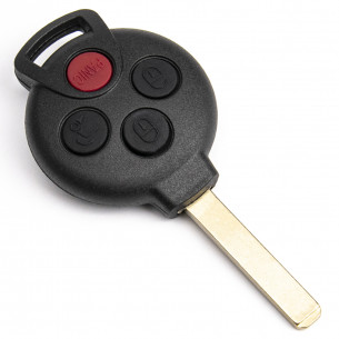 Smart Car Key Shell With 4 Buttons