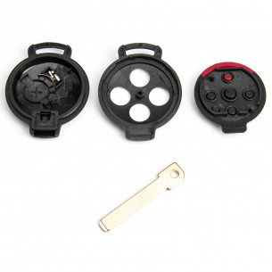 Smart Car Key Shell With 4 Buttons