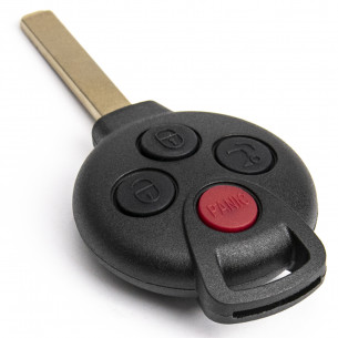 Smart Car Key Shell With 4 Buttons