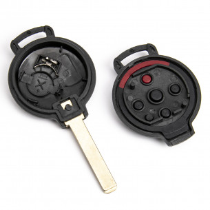 Smart Car Key Shell With 4 Buttons