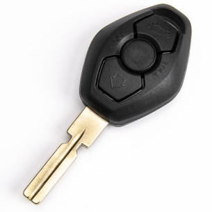 Key Shell With 3 Buttons for BMW