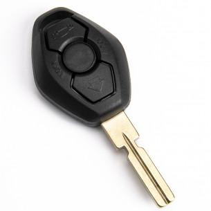 Key Shell With 3 Buttons for BMW