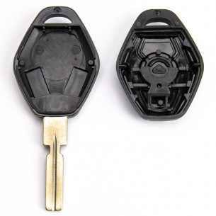 Key Shell With 3 Buttons for BMW