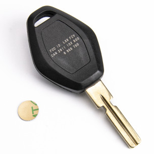 Key Shell With 3 Buttons for BMW