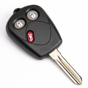 Key Shell With 3 Buttons for SAAB