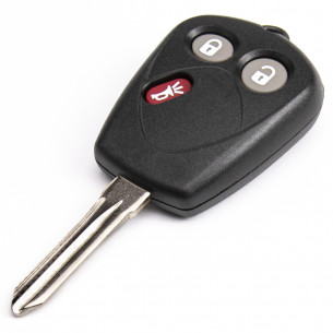 Key Shell With 3 Buttons for SAAB