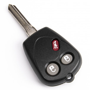 Key Shell With 3 Buttons for SAAB