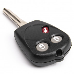 Key Shell With 3 Buttons for SAAB