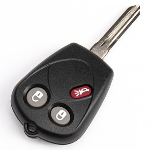 Key Shell With 3 Buttons for SAAB