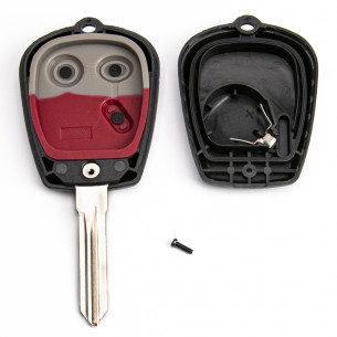 Key Shell With 3 Buttons for SAAB