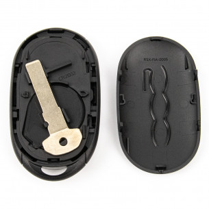 Key Shell With 4 Buttons for Fiat 500 500e 500 X Topolino Electric