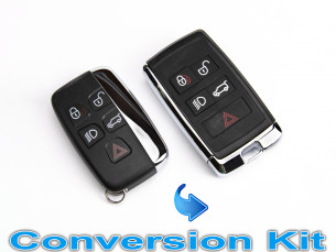 Land Rover Key Conversion / Upgrade Kit With 5 Buttons