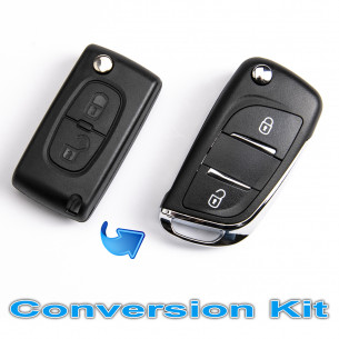 Key Conversion Kit Citroen With 2 Buttons