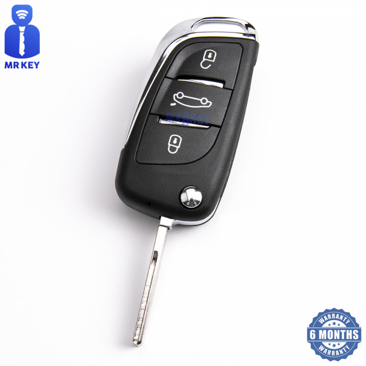 Flip Key Upgrade Citroen With 3 Buttons