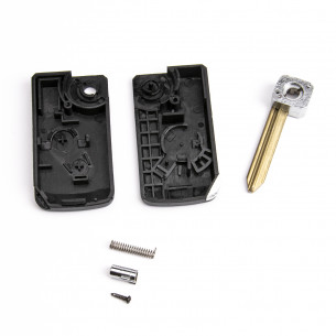 Citroen Key Conversion Kit With 2 Buttons