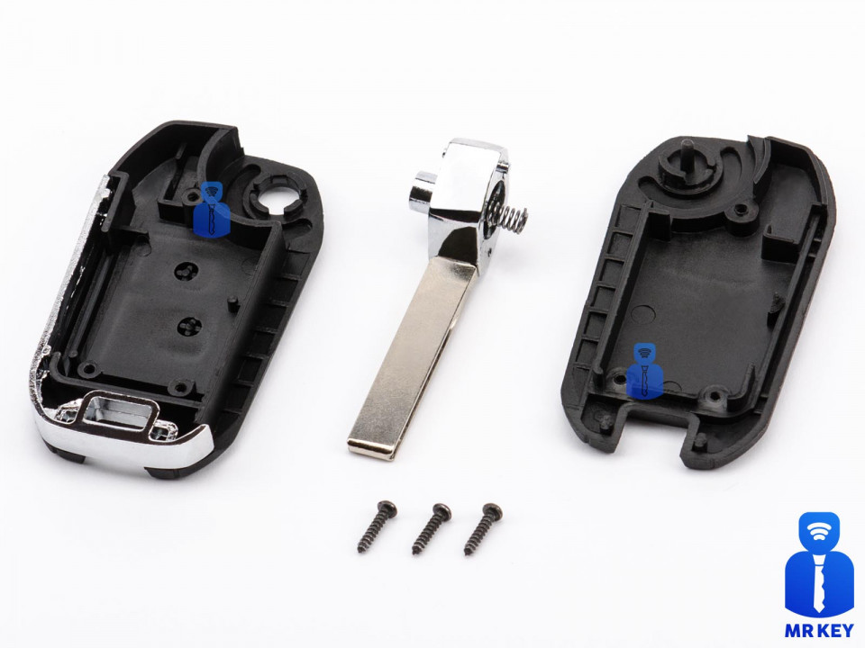 Citroen Flip Key Upgrade / Conversion Kit With 2 Buttons