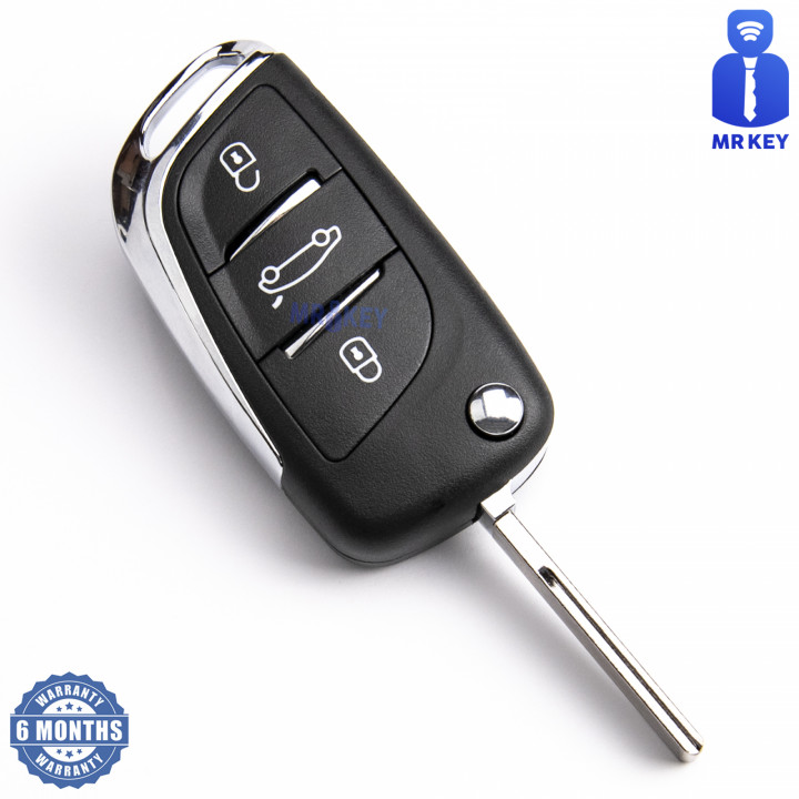 Flip Key Upgrade Citroen With 3 Buttons