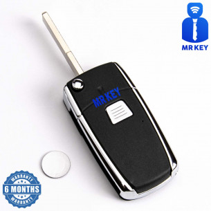 Fiat Key Upgrade / Conversion Kit With 1 Button