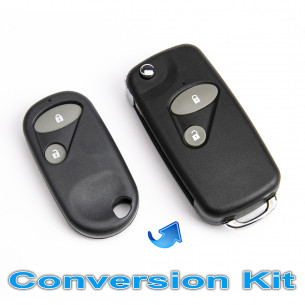 Honda Key Upgrade / Conversion Kit With 2 Buttons